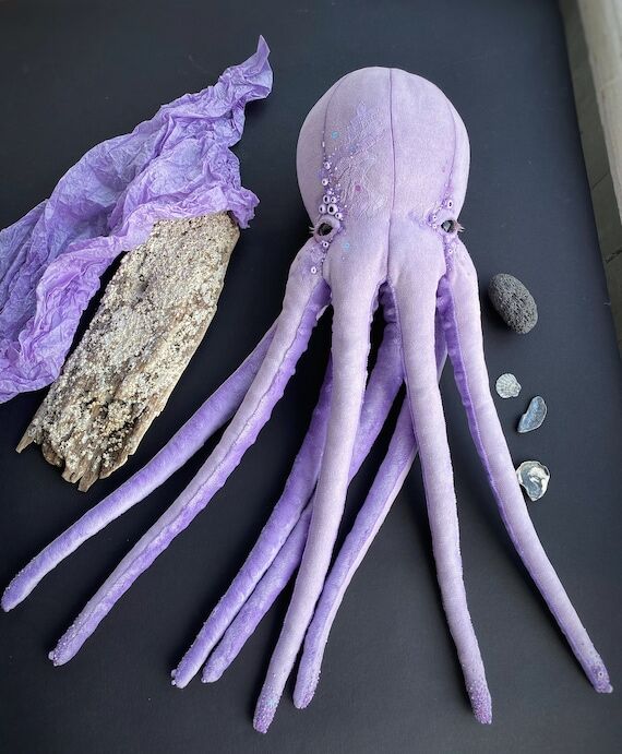 Octopus plush toy , sea stuffed animal , ocea...