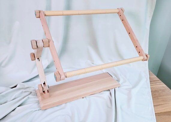 Cross Stitch embroidery easy clip frame on St...