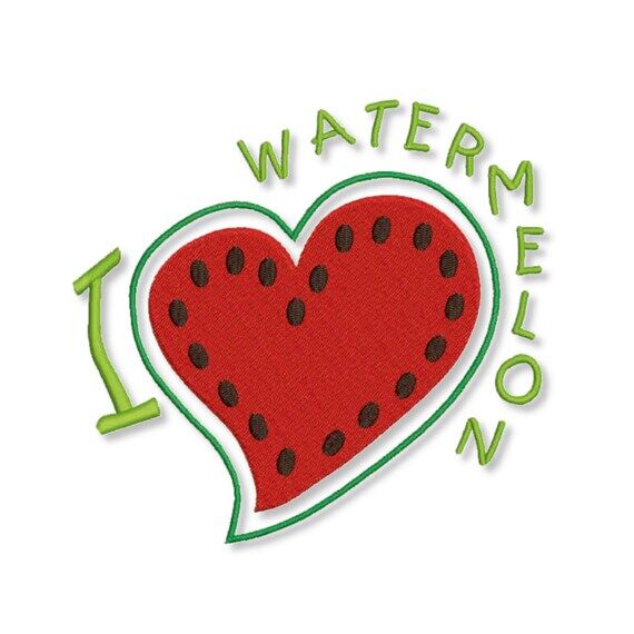 Watermelon machine embroidery designs Waterme...