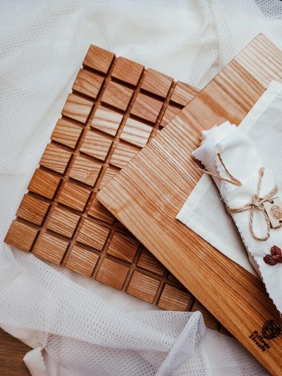 Wooden Trivet- protect your table from hot po...