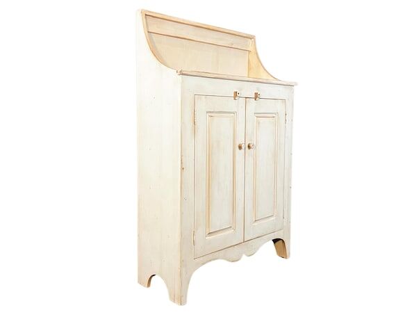 Handmade Charleston Farmhouse Dry Sink: Distr...