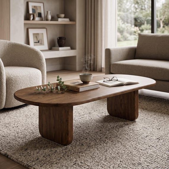 Solid Wooden Coffee Table, Solid Wood Coffee ...