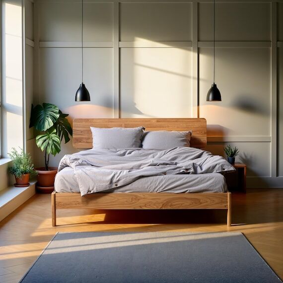 Oak Bed Frame Norwich Handmade Bedroom Decor ...