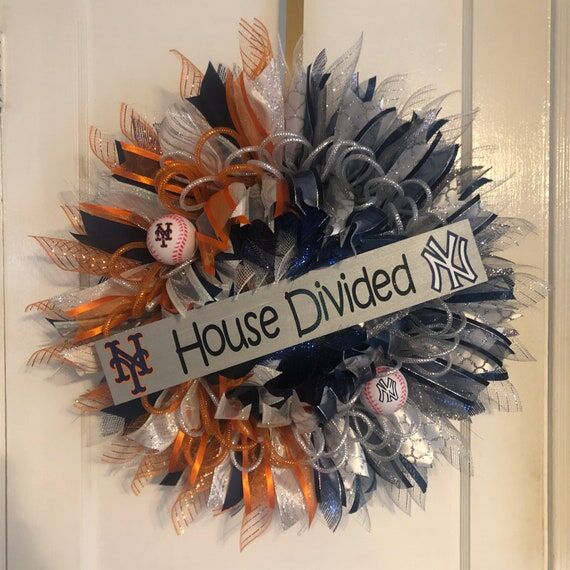 MLB House Divided Wreath...