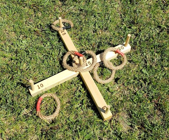 Handmade Ring Toss Game – Classic Carnival ...