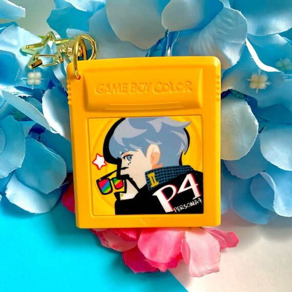 Persona GBC Game Cartridge Handmade Keychain ...
