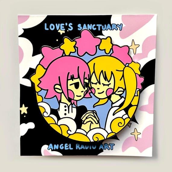 Love’s Sanctuary Crona and Maka Enamel Pin ...