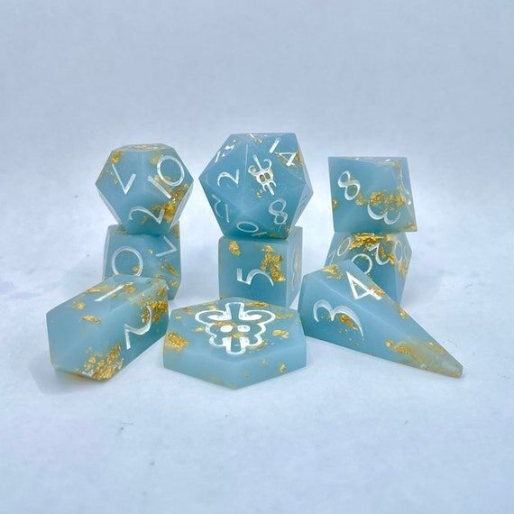 Brimir’s Breath - 9 piece set of polyhedral...
