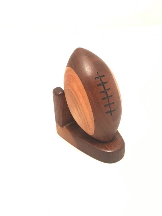 Handmade Wooden Football, Baldwin Toys, woode...