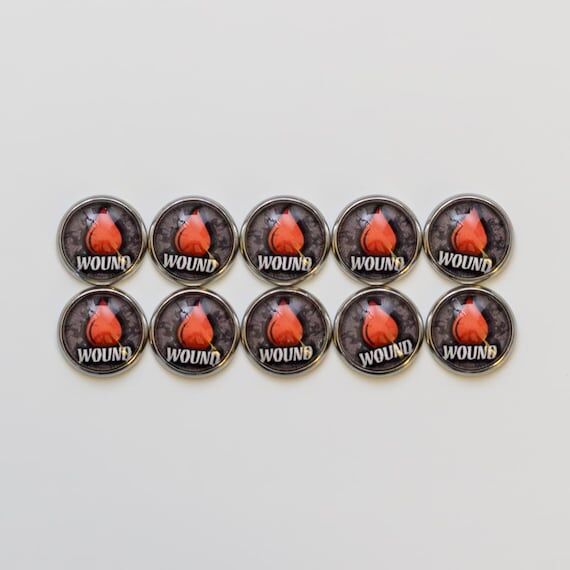 Handmade Wound Markers for Warlord: SotS – ...