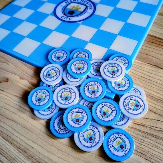 Personalized Resin Checkers Set – Handmade ...