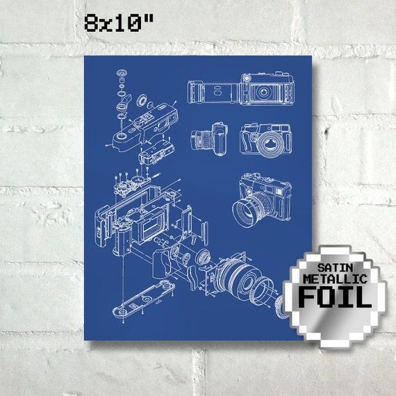 Handmade Photography Hobby Wall Art: Camera B...