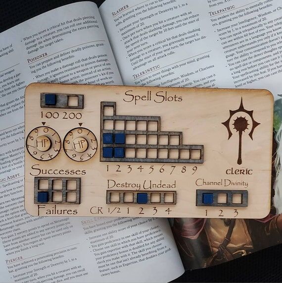 Standard Handmade Laser Cut Wooden Cleric Cla...