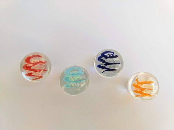 moonstone hand-made marbles, collector marble...