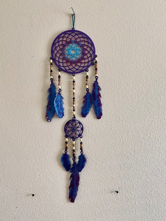 Resin Dreamcatcher Wall Decor | Handmade Boho...