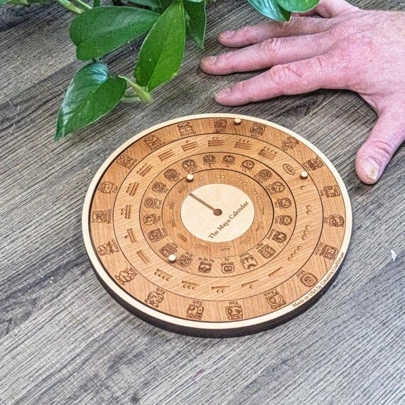 The Maya Calendar Cholq'ij Edition, Wood Sacr...
