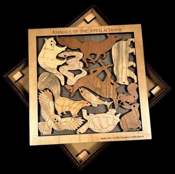 Animals of the Appalachian Mountains Puzzle, ...