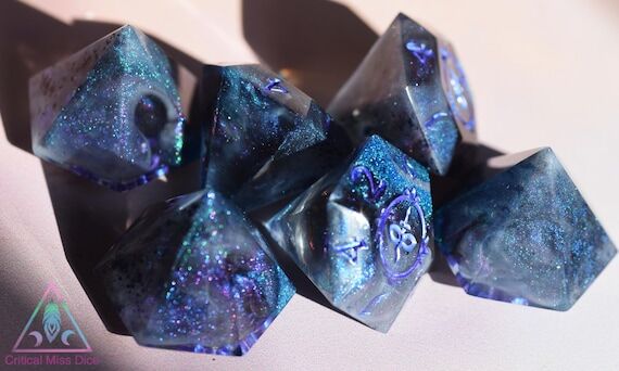Sneak Attack D6 Handmade Resin Dice...
