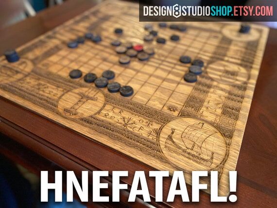 FREE SHIP (US)! Custom Made Lavish Hnefatafl ...
