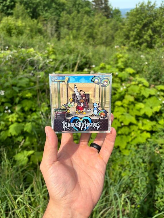 Kingdom Hearts Diorama Cube | Handmade Video ...