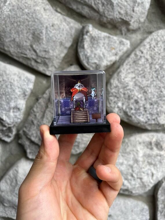 Ocarina of Time Zora's Domain Diorama: 2&quot...