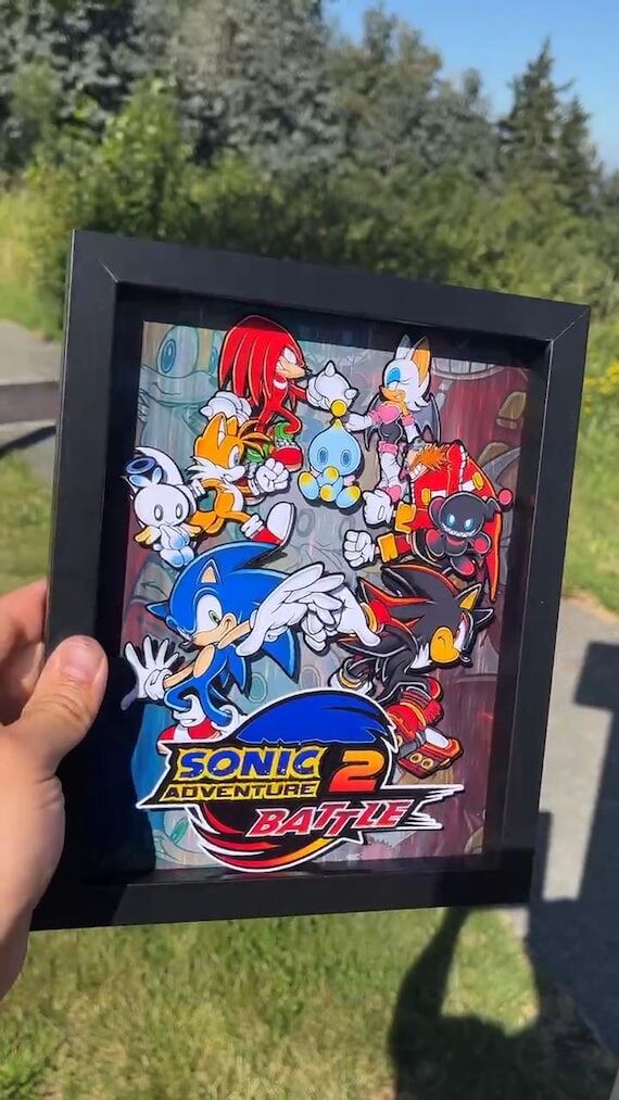 SA2 Shadow Box 8"x10" | Handmade Vi...