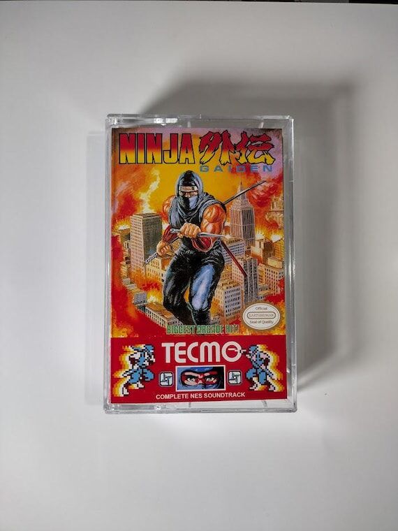 Ninja Gaiden NES OST Cassette Tape...