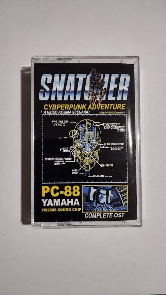 Snatcher PC-88 OST Cassette Tape...