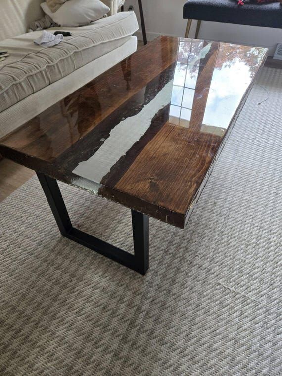 Handmade Made Epoxy Coffee and Dining Tables...