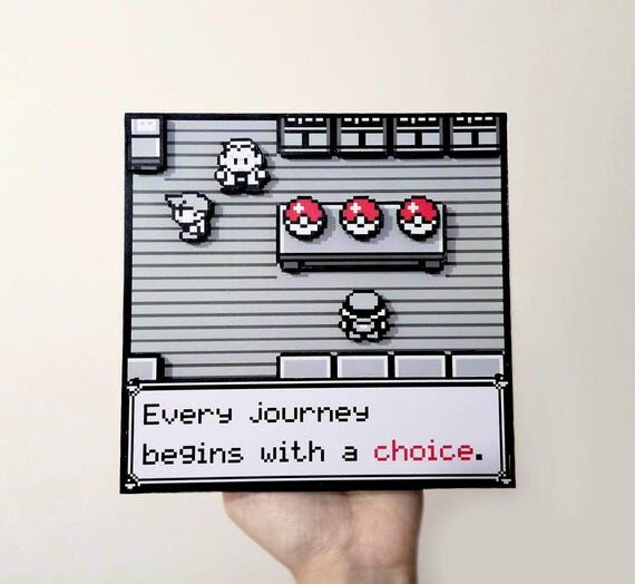 Pokemon wall art diorama, 3D Art Video games...