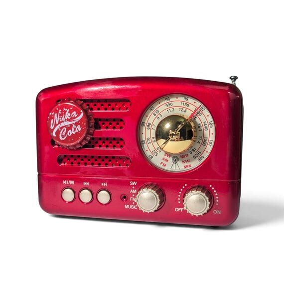 Red Nuka Cola Radio Bluetooth Speaker | Vault...