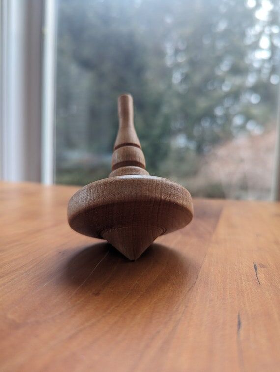 Handcrafted Hardwood Spinning Top | Heirloom ...