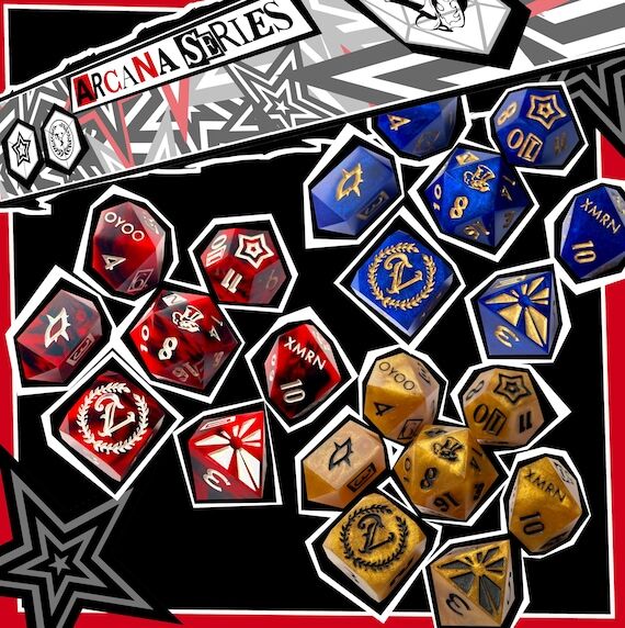 The Arcana Series-Made to Order Dice...