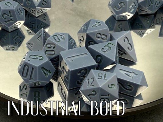 Polished Sharp-Edged Dice Masters - 9-piece...