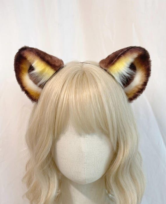 Handmade Spotted Jaguar Ear, 4 Types Realisti...
