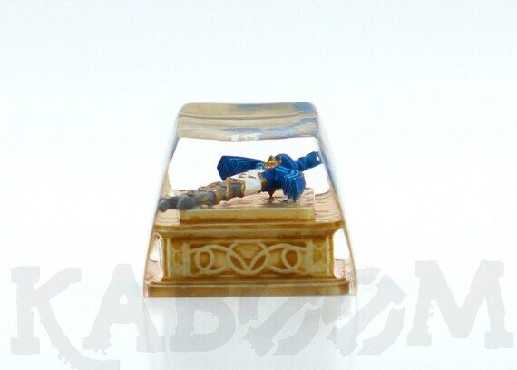 Decayed Master Sword handmade artisan resin k...