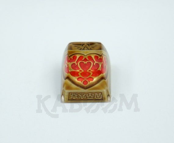 Heart Container Handmade Artisan Keycap for M...