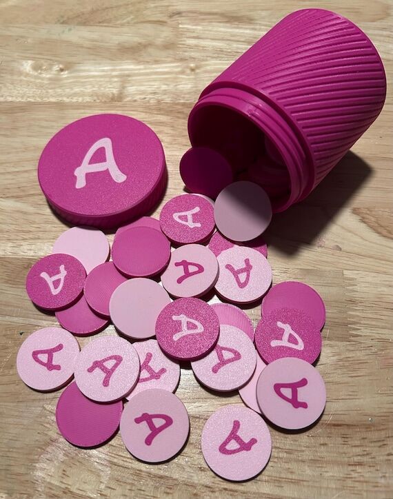 Custom Connect Four Discs | Personalized 3D P...