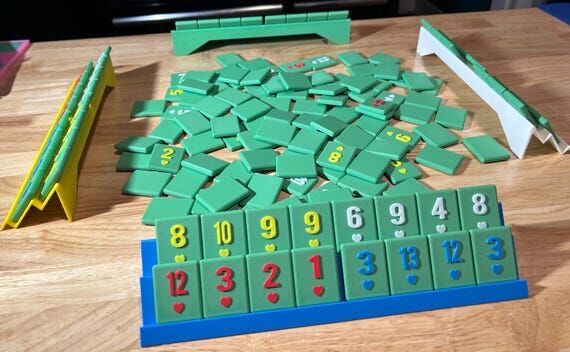 3D Printed Rummikub Set with Storage Box | Ti...