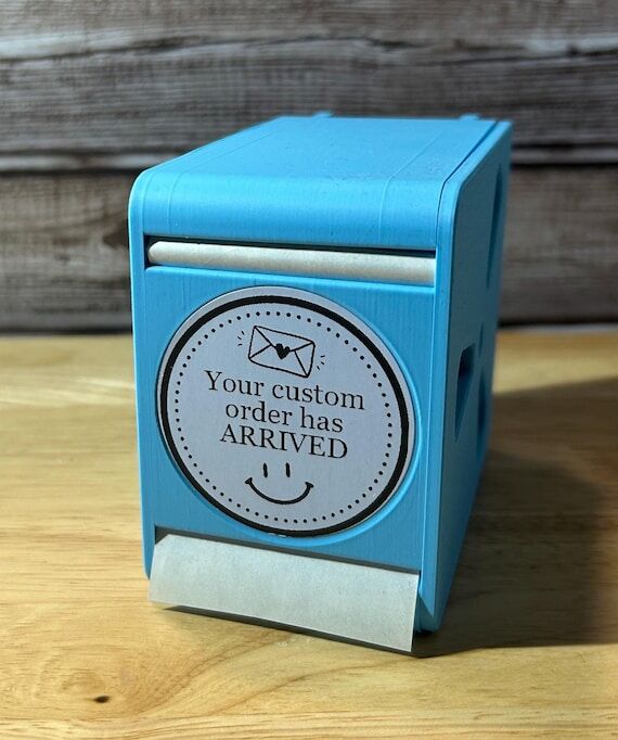 3D Printed SKADIS Label Dispenser | Easy Moun...