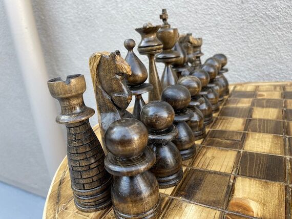 HANDMADE Wooden Chess Set (made to order)...