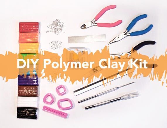 DIY Polymer Clay Earring Kit...