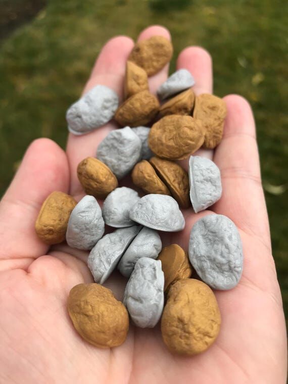 Handmade Gold/Silver Ore Resource Tokens...