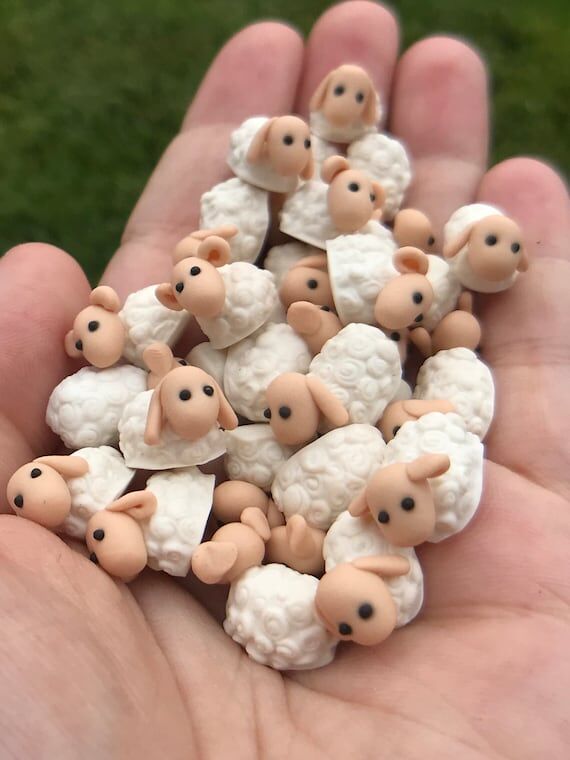 Sheep resource tokens for Catan, Agricola, Ca...