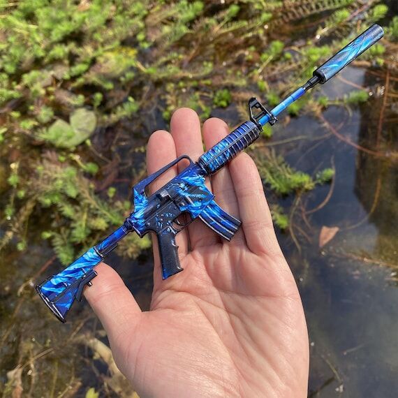 CSGO 3D Printed Skin Nightmare M4A1-S Tiny Gu...