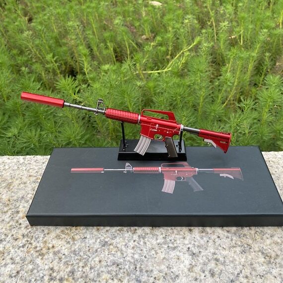 Metal CS2 M4A1-S Hot Rod Small Gun Miniature ...