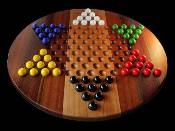 16" diameter Chinese Checkers Game Board...