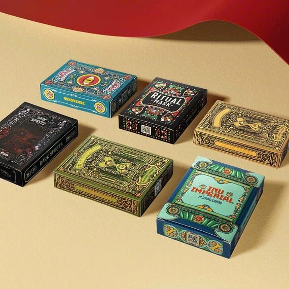 Artistic Playing Cards Collection: Unique Des...