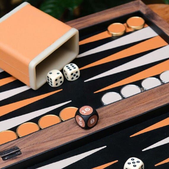 Luxury Backgammon Set – 14" Backgammon...