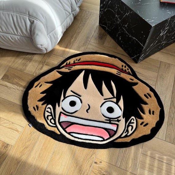 Anime Rug, Japanese Style Tufted Carpet, Hand...